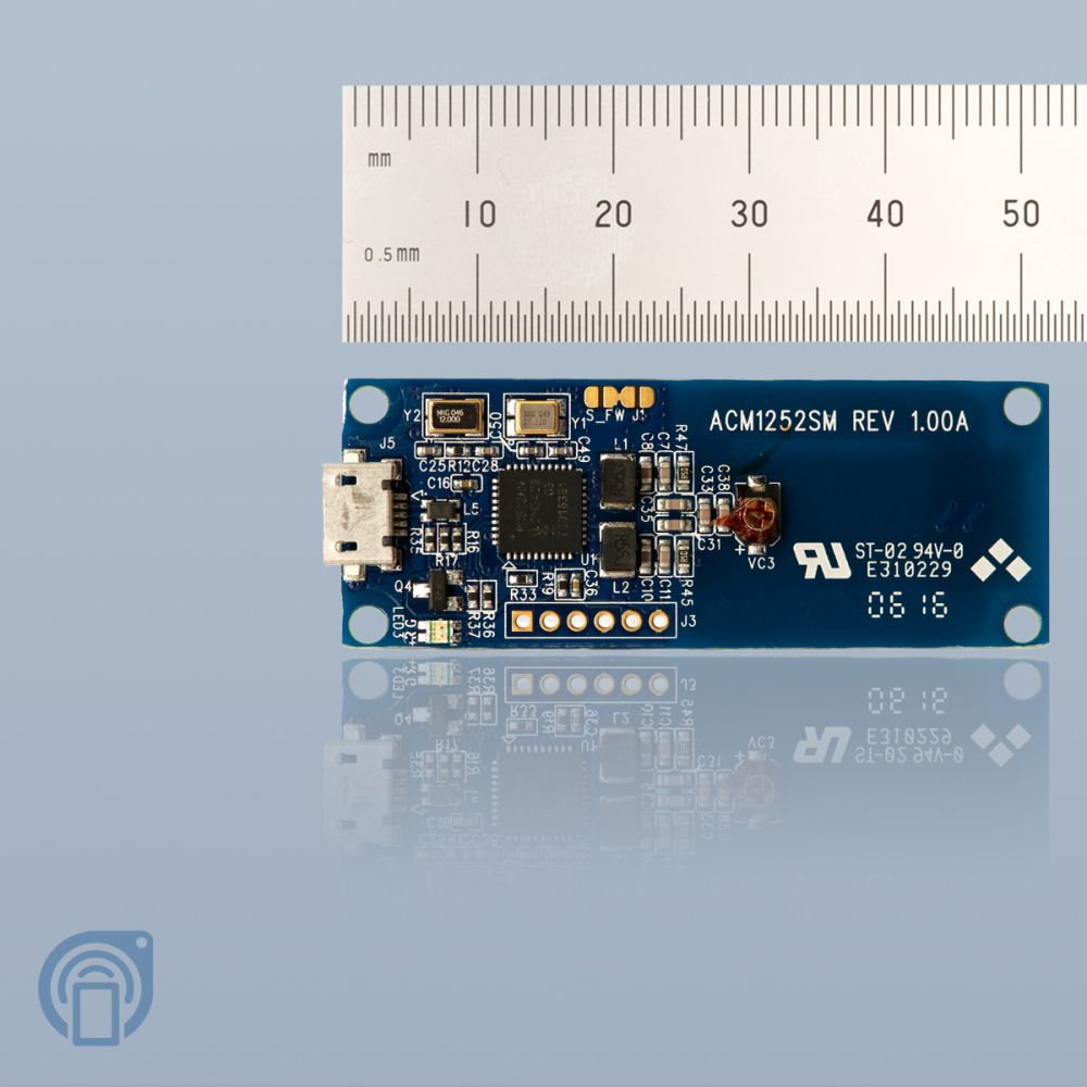 ACM1252U-Z2 Small NFC Reader Module ISO 14443 Type A and B Cards and ISO 18092–Compliant NFC Tags and MIFARE Felica ACM1252U-Z2 Small NFC Reader Module ISO 14443 Type A and B Cards and ISO 18092–Compliant NFC Tags and MIFARE Felica