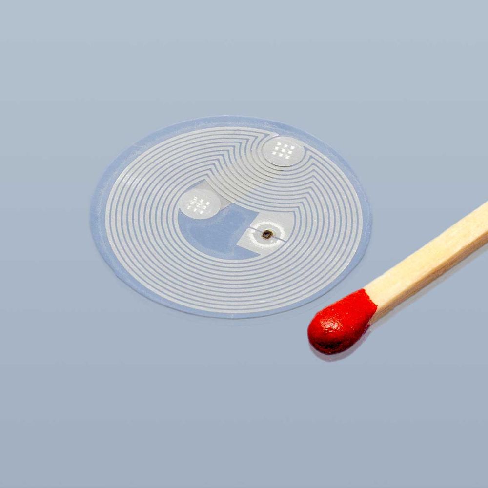 Buy Clear Wet NFC Inlay - NTAG213 - 22 mm Circle - NFC Tag Online