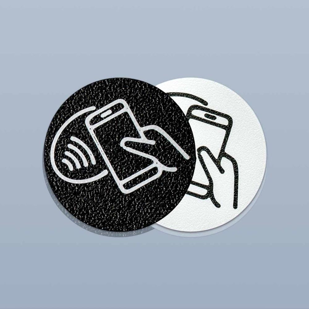 Buy Twitch 3D Printed NFC Token - NTAG213 - 36 mm - NFC Tag Online