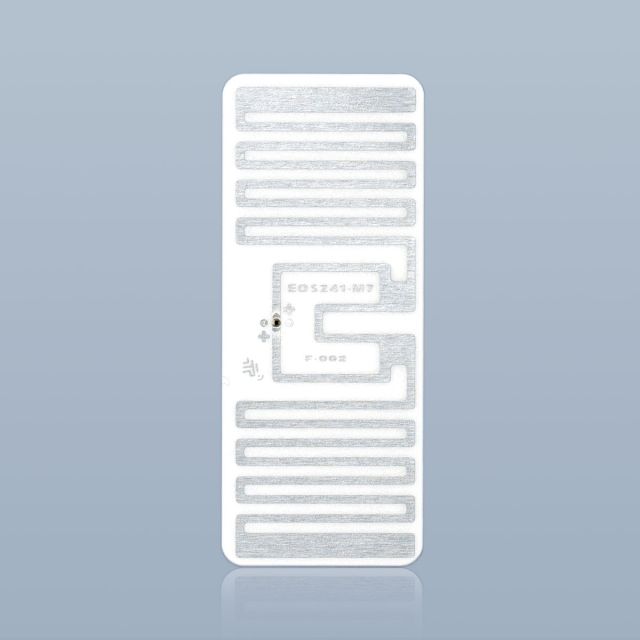 Tageos EOS-241 UHF RFID Paper Tag  4.5k Roll - Impinj M730 - 44 x 18 mm Rectangle - RFID Tags