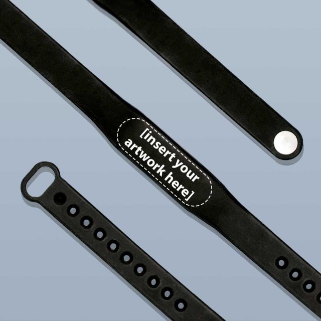 Printed Adjustable NFC Slim Wristband - NTAG213